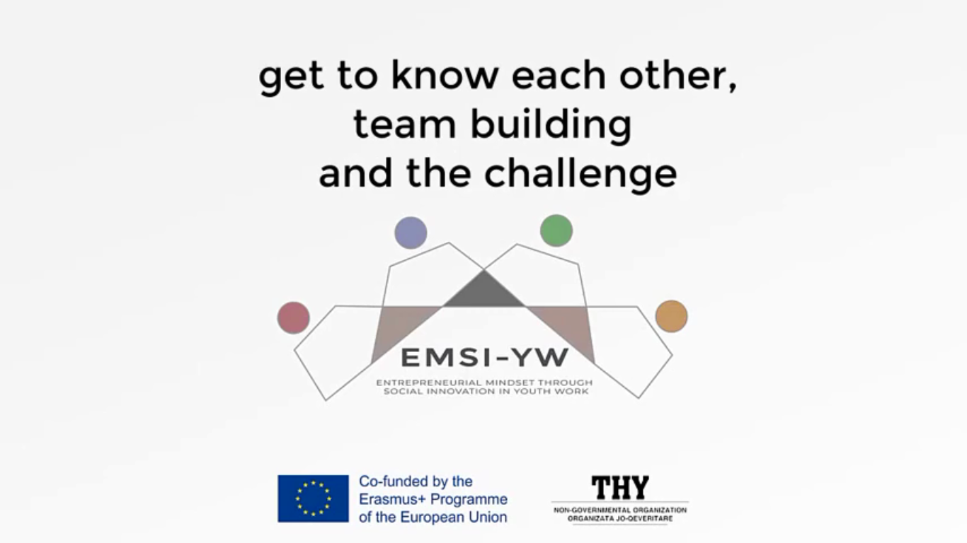 EMSI-TW TC2: get to know each other, team building and the challenge
