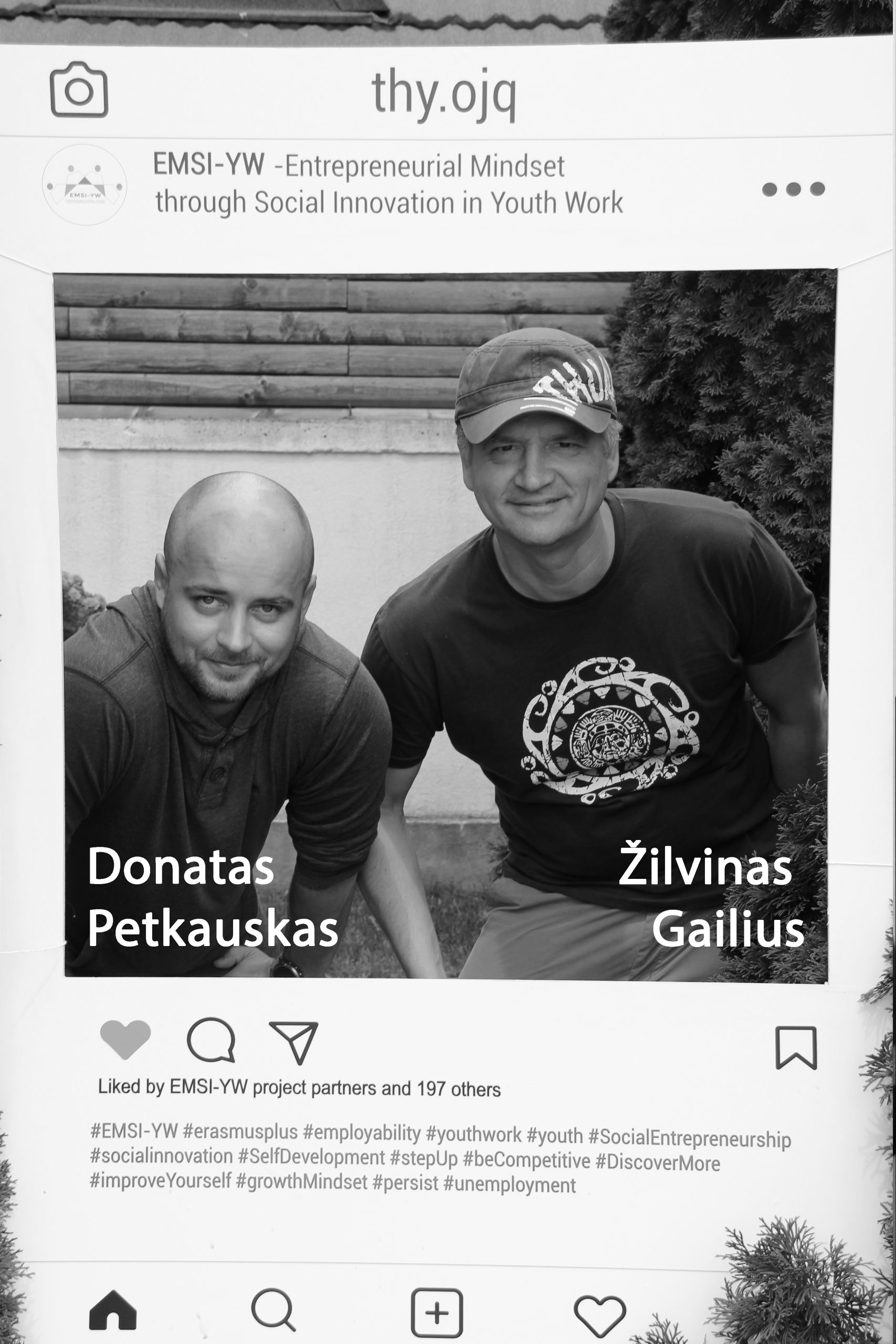 Interview of trainers Donatas and Å½ilvinas about EMSI-YW