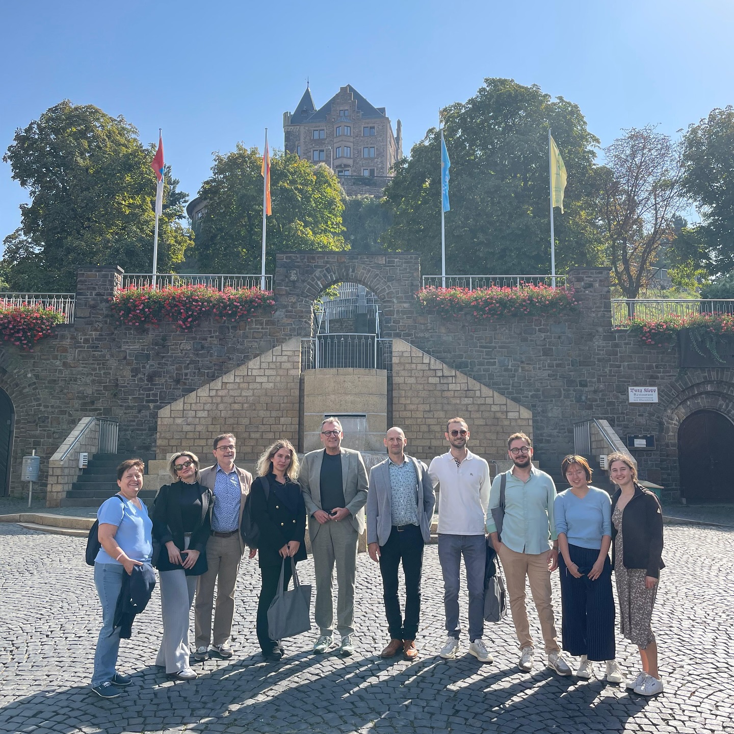 THY’s collaborative visit to vhs Bingen, Germany