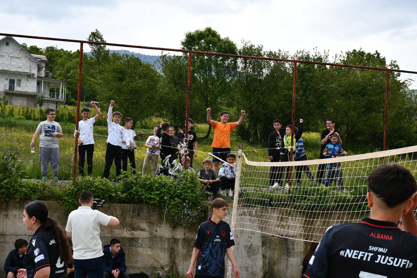 Football and volleyball tournament in Skorobisht