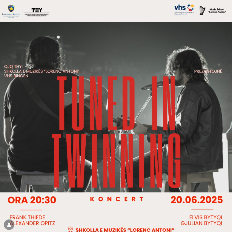 “Tuned in Twinning” Concert in Prizren